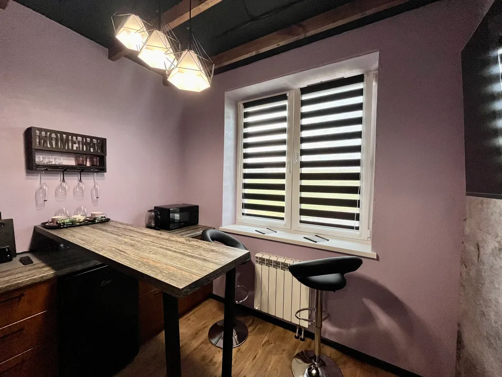 Стильная квартира с пилоном