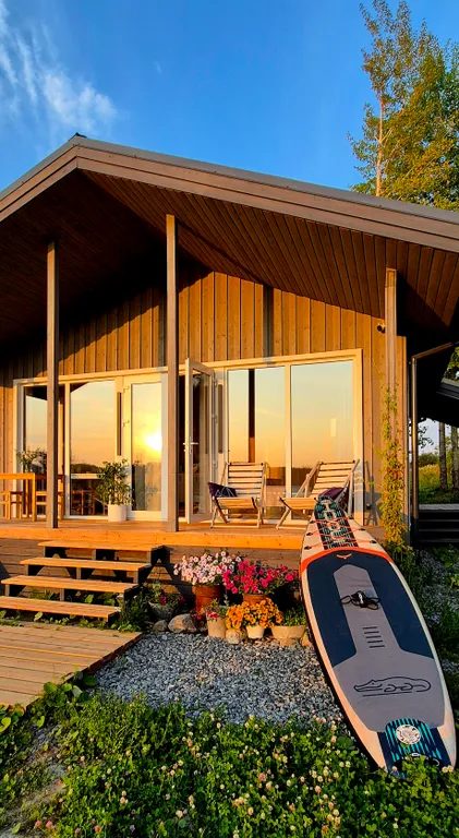 Дом на первой линии Ладожского озера