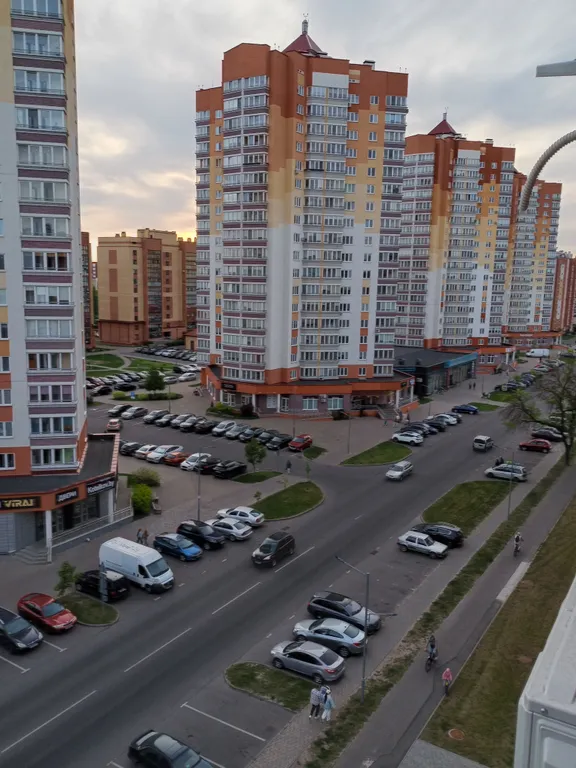 Студия с джакузи на 8 этаже в центре города