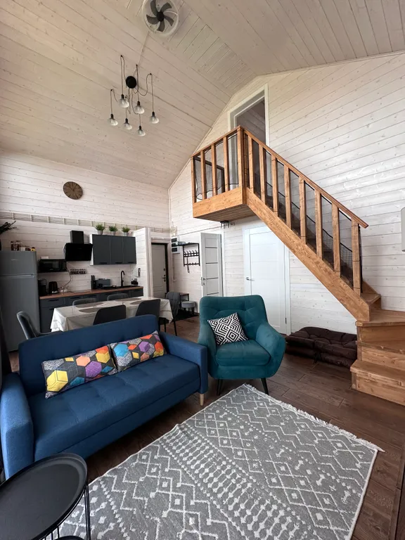 Уютный дом в стиле барнхаус