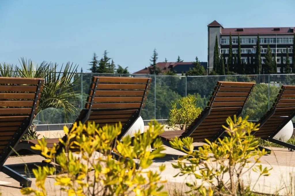 Дизайнерские апартаменты LS-LUX-SOFT BLUE с видом на море и горы