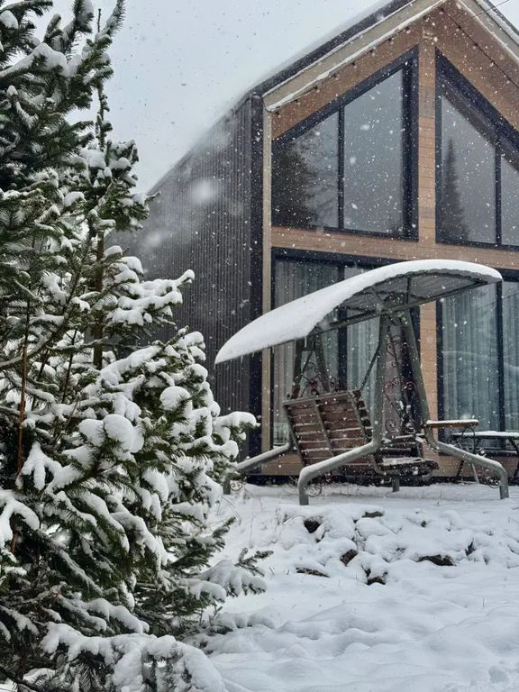 Коттедж Уютный барнхаус с баней и чаном на территории — аренда посуточно в Шерегеш