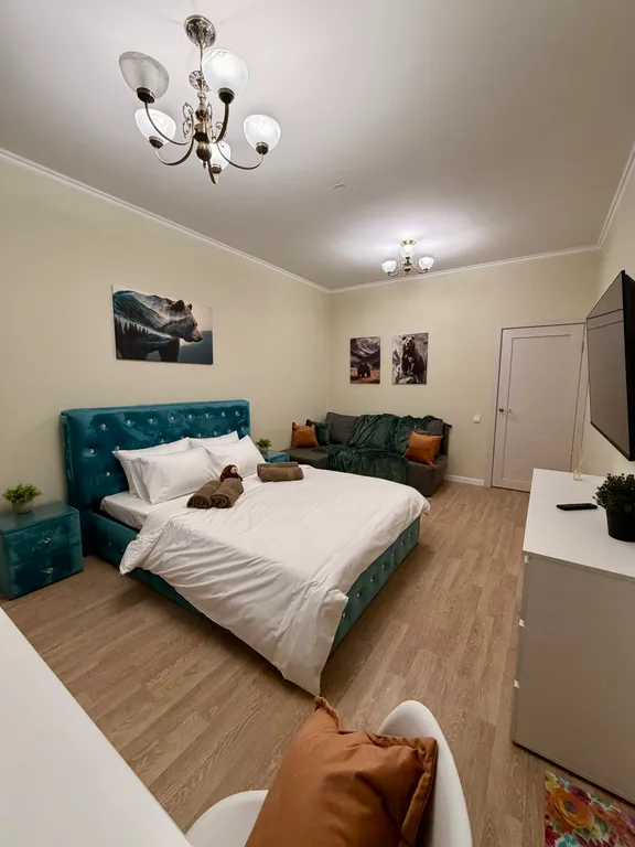 Уютная просторная квартира с евроремонтом