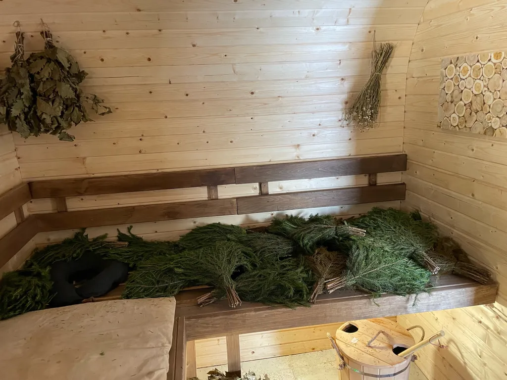 Коттедж Дом с баней и сибирским чаном — Васькино