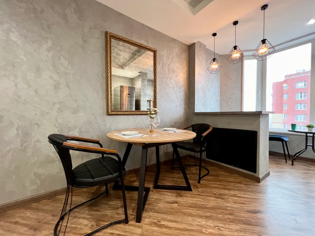 Дизайнерская квартира в прекрасным видом на город