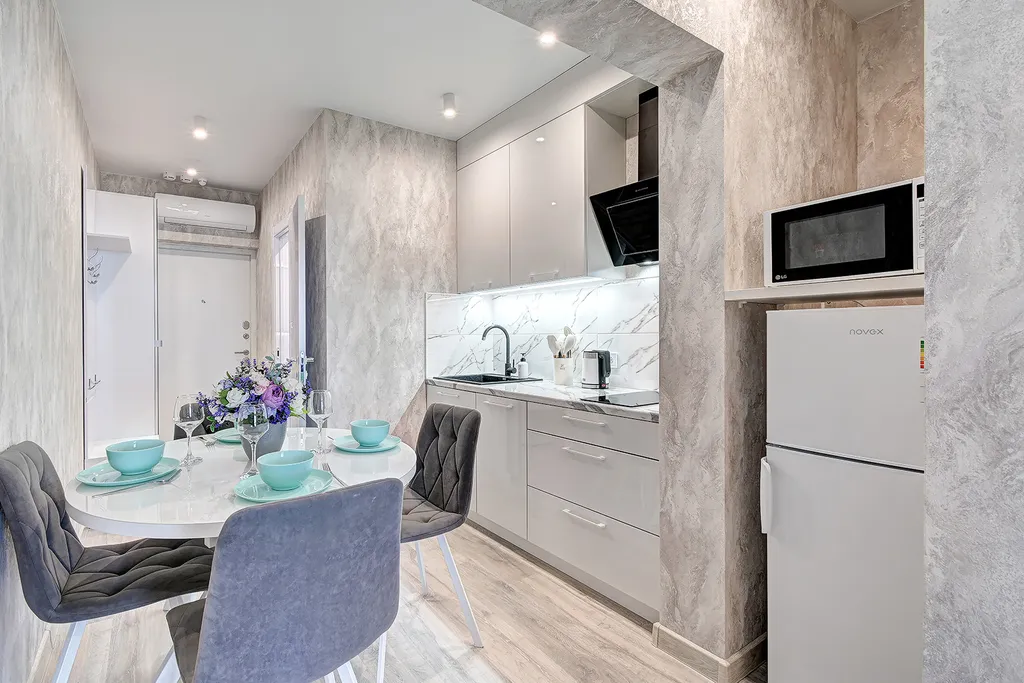 Квартира Квартира Студия с видом на море в ЖК Морская симфония-2 — Адлер