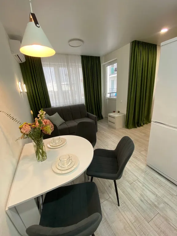 Квартира Квартира Уютная студия в ЖК с закрытой территорией — Сириус