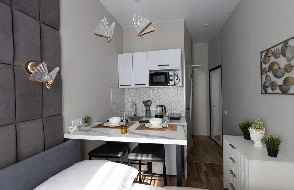 Стильная дизайнерская квартира