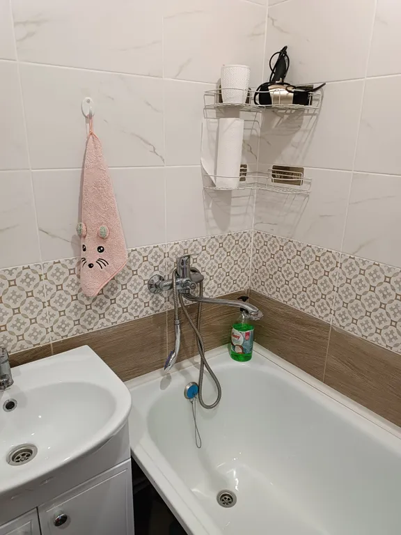 Уютная просторная однокомнатная квартира