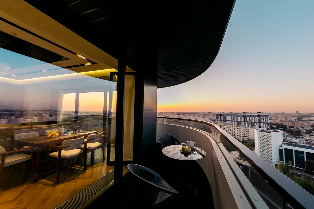 NRG U Tower с прекрасным видом на Tashkent city