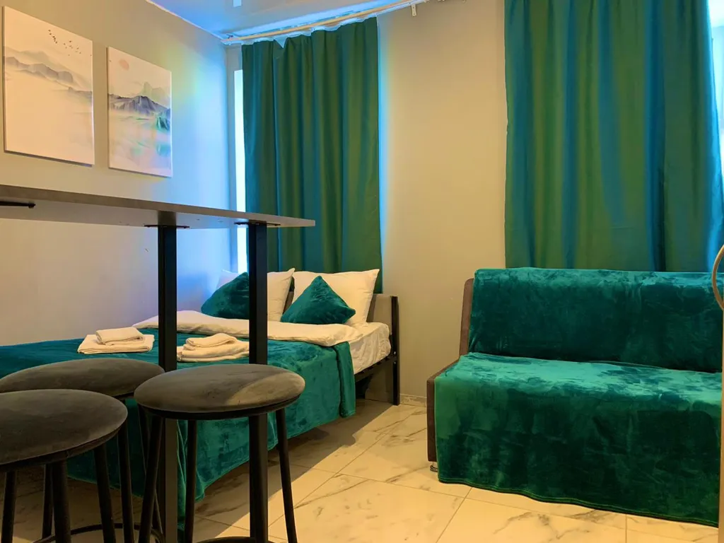 Квартира Квартира Уютная студия в сердце города для четверых — Санкт-Петербург