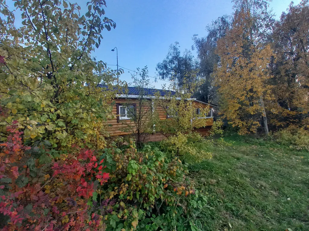 Домик из сосны в городе  С.