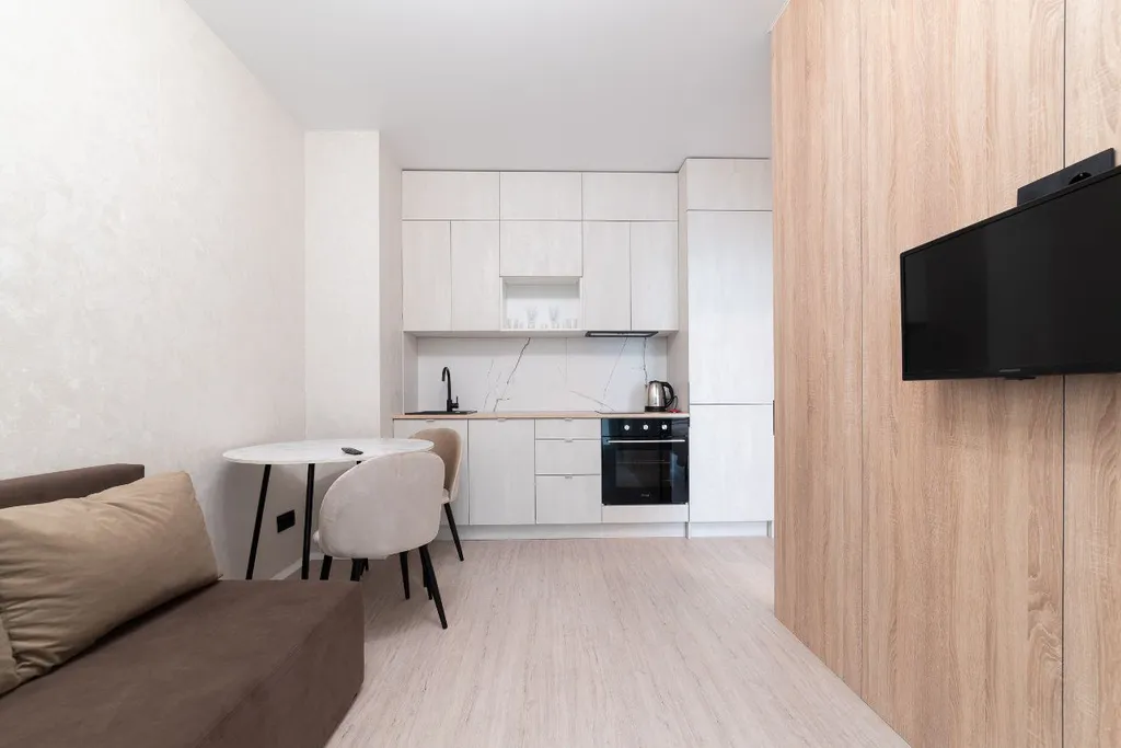 Квартира студия Минск Мир на высоком этаже