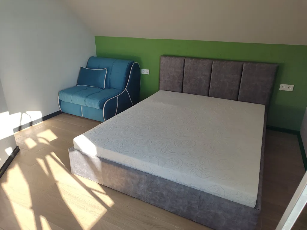 Новый дом у моря, с детский площадкой, мангалом и баней