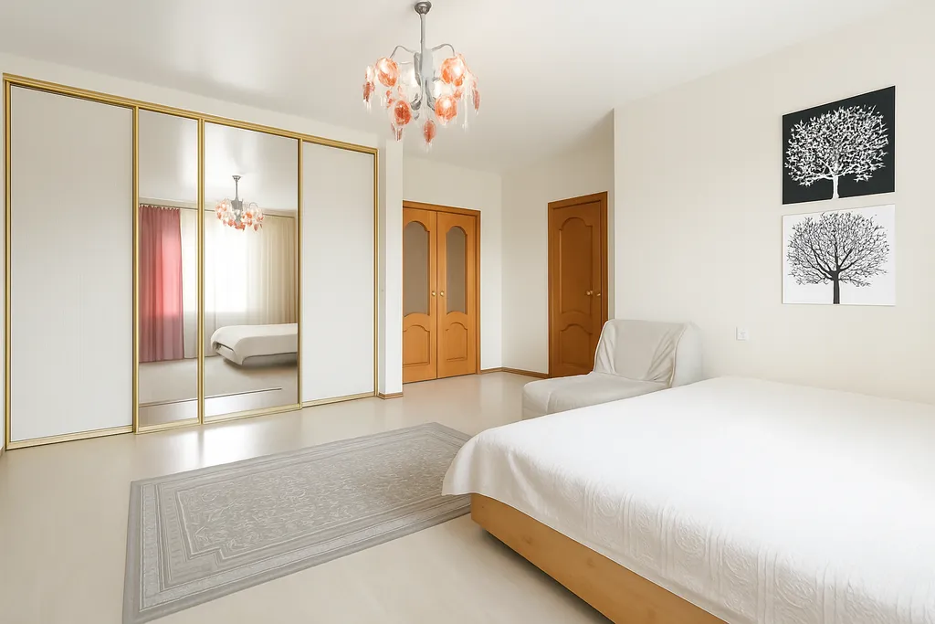 Квартира Квартира Уютная 2-комнатная студия в центре города — Новосибирск