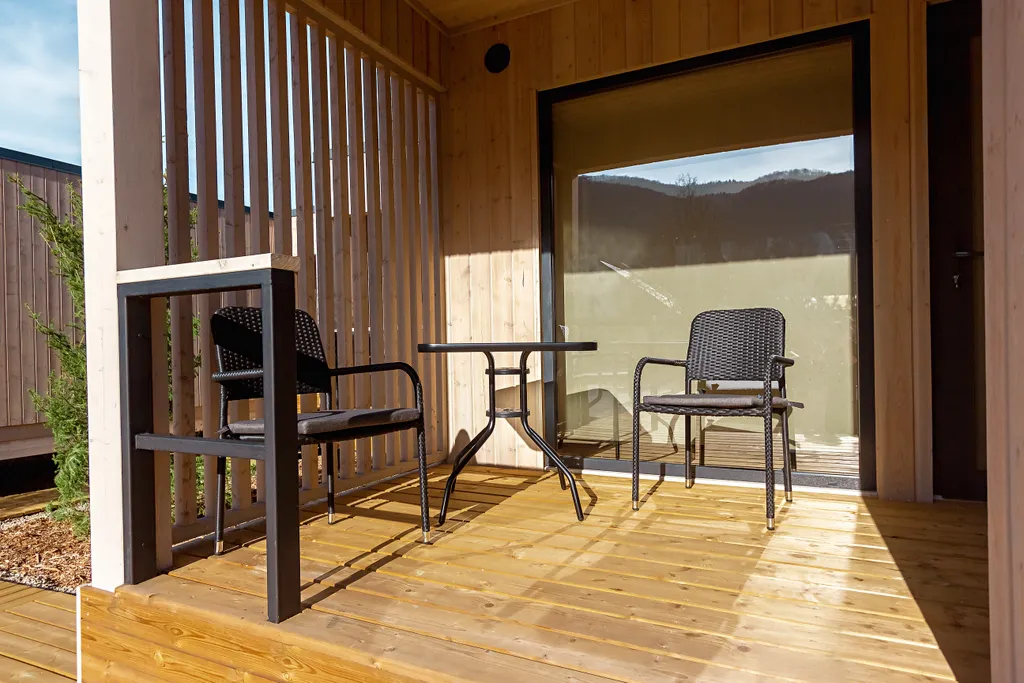 Домик с видом на Гуамское ущелье и выходом к бассейну