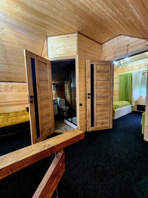 Двухэтажный барнхаус в сердце леса