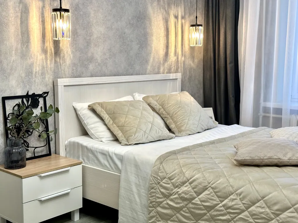 Квартира с камином в центре города — аренда посуточно в Видное