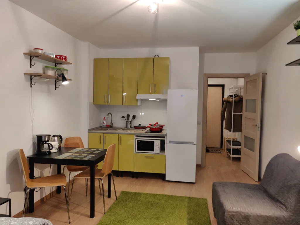 Квартира Квартира Green с кондиционером — Санкт-Петербург