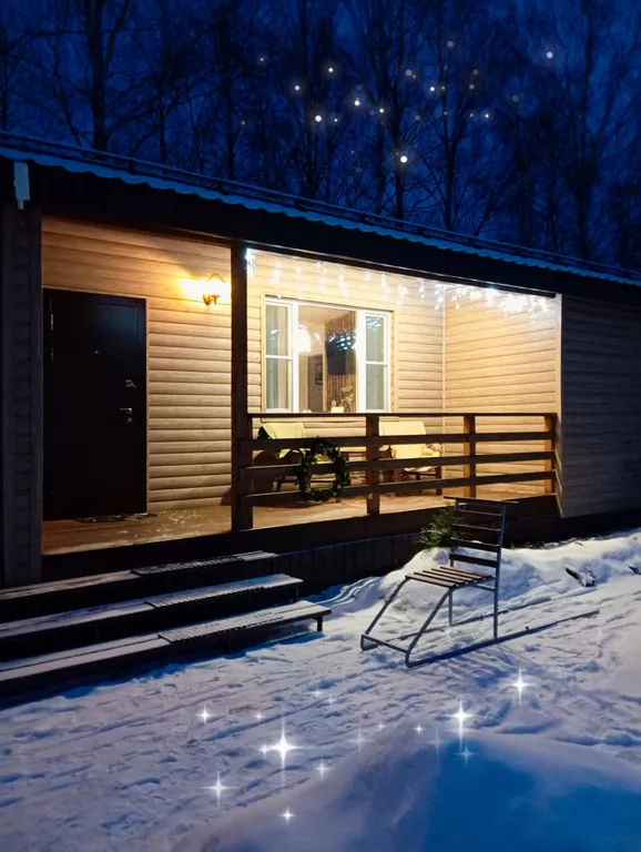 Дом -дуплекс с сауной, камином и фотозоной 12 месяцев