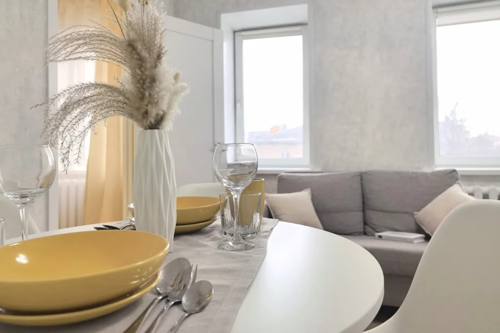 Уютная однокомнатная квартира на 6 гостей