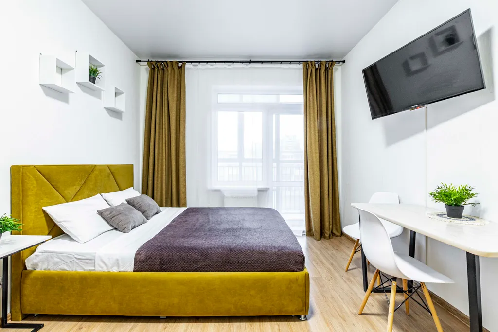 Яркие апартаменты на Автовокзале в ЖК Дом