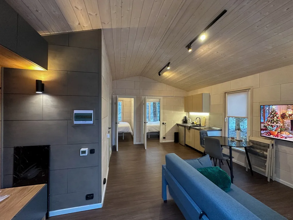 Уютный дом нa бeрегу лесногo озeра 2