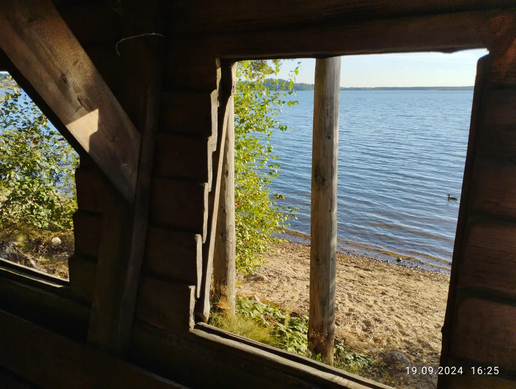 Дом с сауной у озера