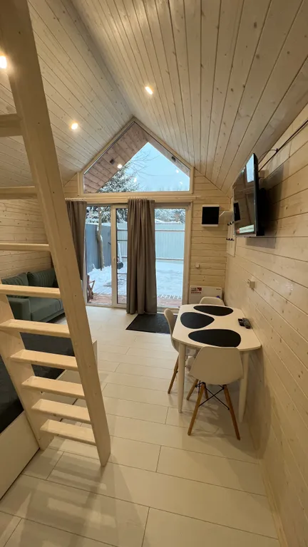 Домик у горнолыжного склона