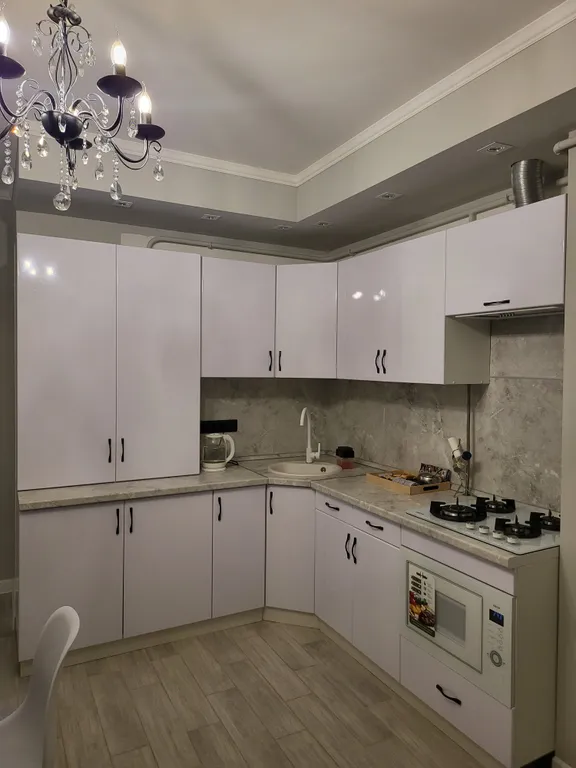 Уютная квартира в центре с видом на ночной город