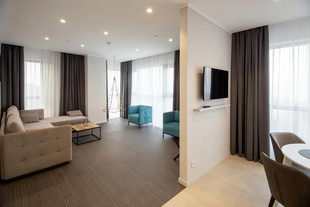 Апартаменты 4Кайф Kristall Apart с видом на море