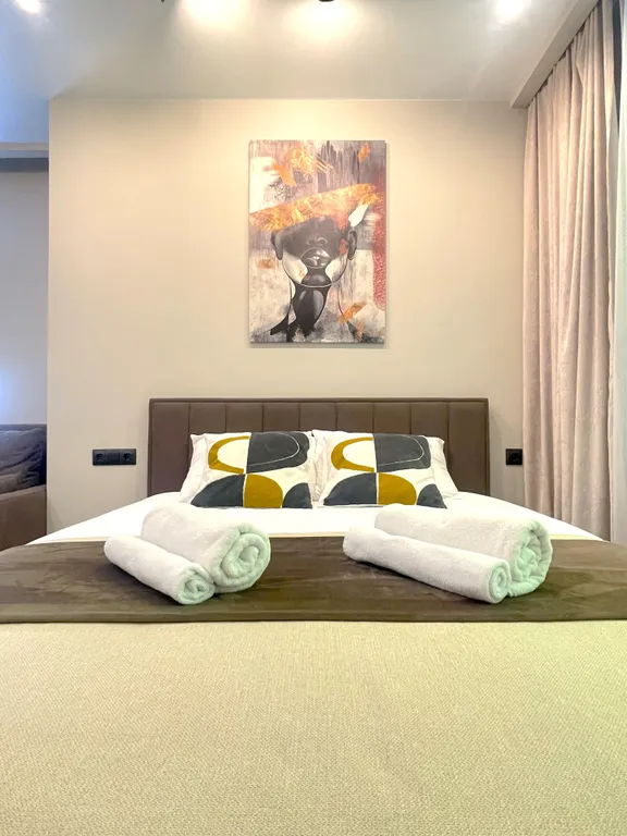 Новые апартаменты с видом на сосновый парк рядом с морем