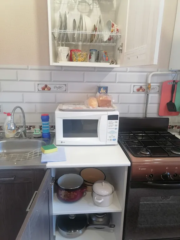 Уютная квартира с детской площадкой во дворе