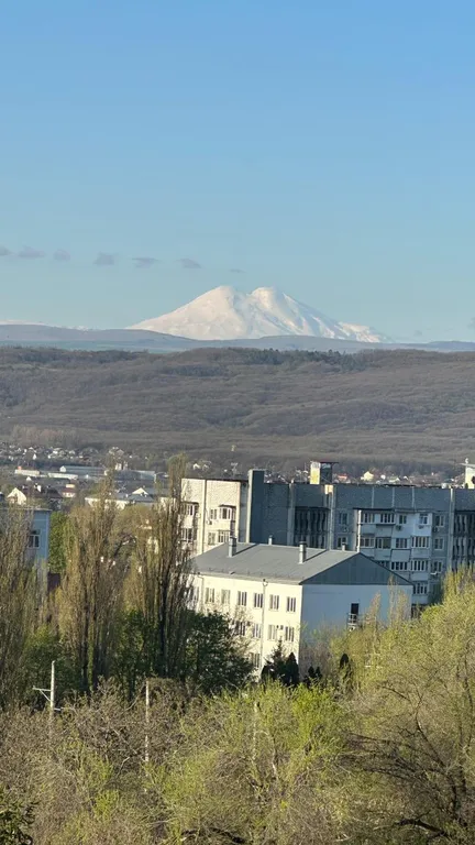 Современная уютная квартира с видом на горы