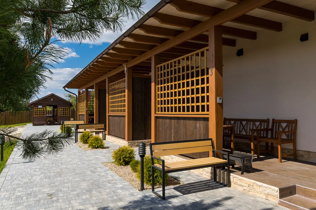 Однокомнатный номер с завтраком в усадьбе Зубровка