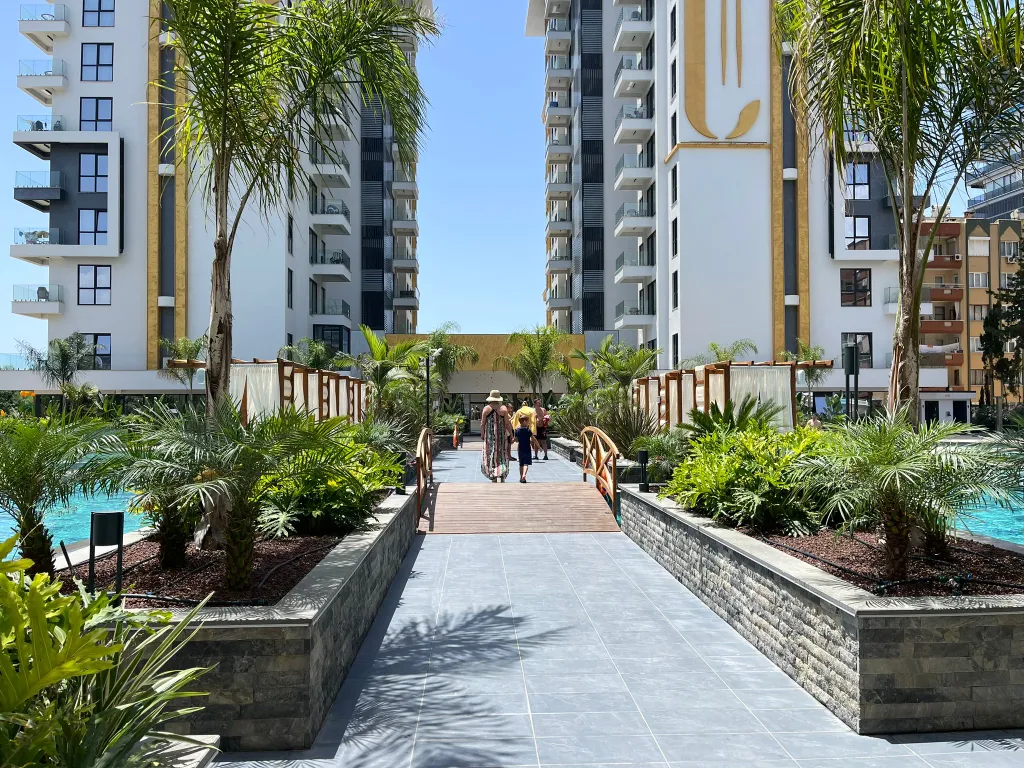 Новые апартаменты 1+1 в аренду в комплексе премиум класса Cebeci Tower