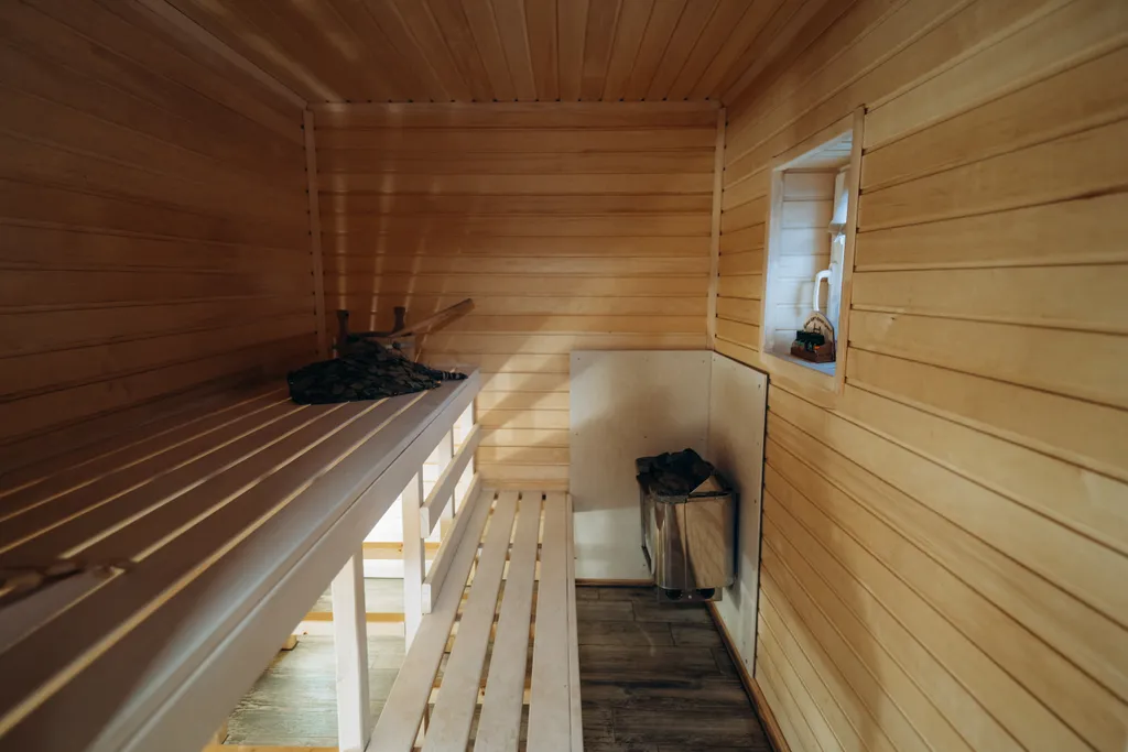 Уютный домик на берегу Ладожского озера с сауной и баней