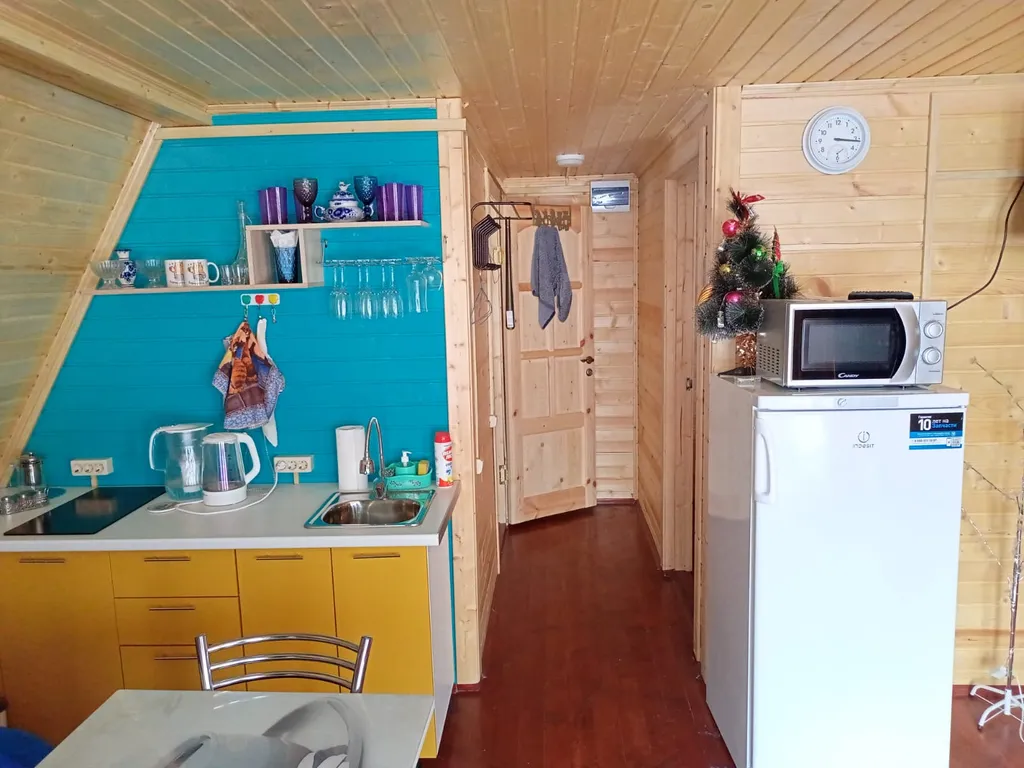 Коттедж Первый этаж уютного дома и банька на дровах — Семеновское