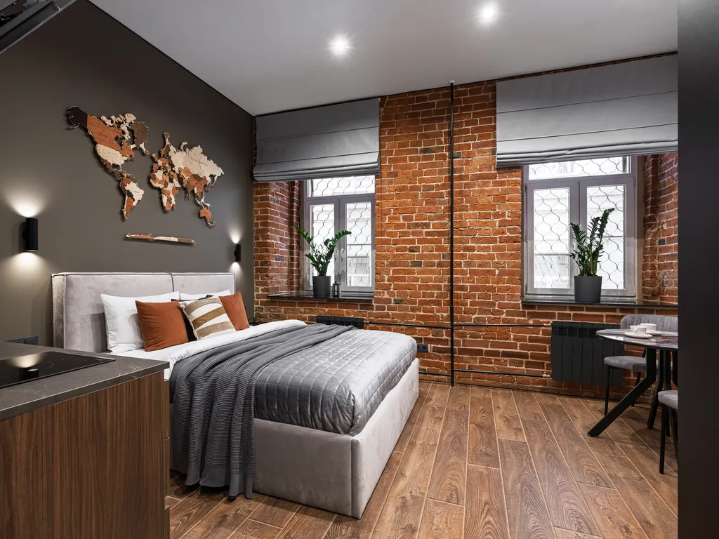 Квартира Квартира Стильный LOFT 3 у Кремля — Москва