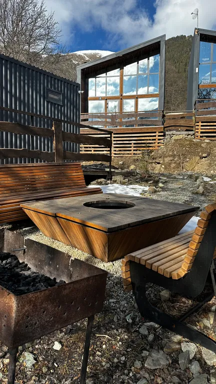 Коттедж 1-комнатный Дом — Архыз