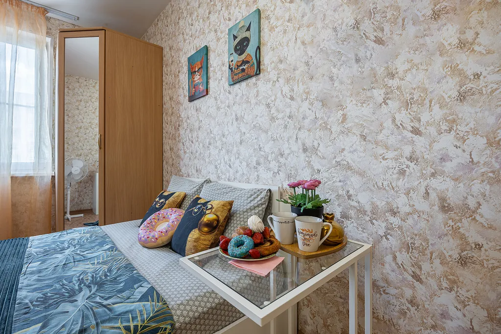 Деловые котики - яркая, веселая квартира