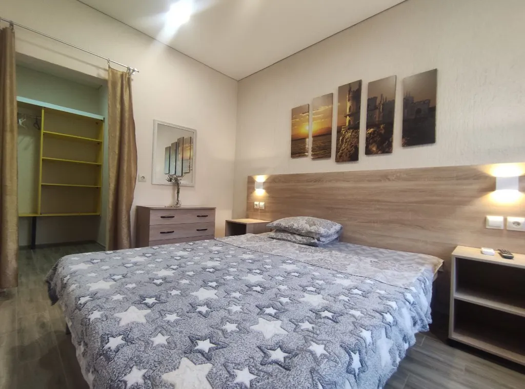 Квартира Квартира Двухместный номер Стандарт плюс с видом на горы — Геленджик