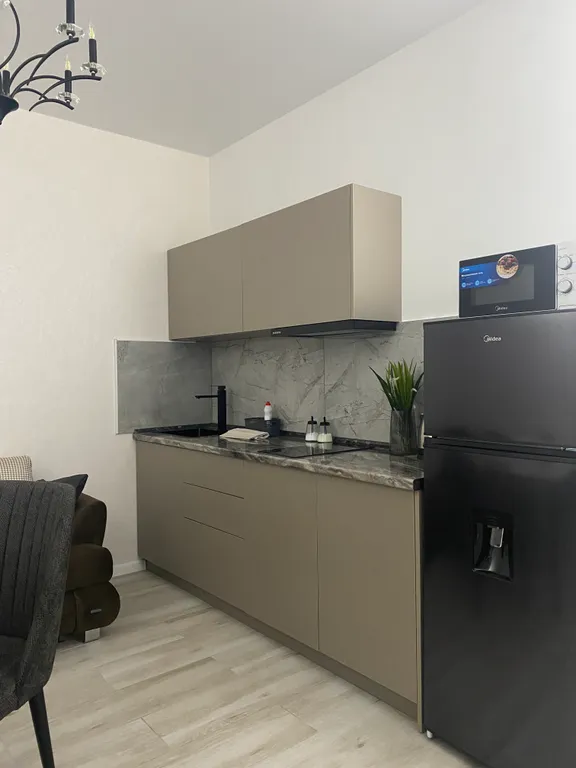 Евро-двухкомнатная квартира у моря для наслаждения видом и комфортом