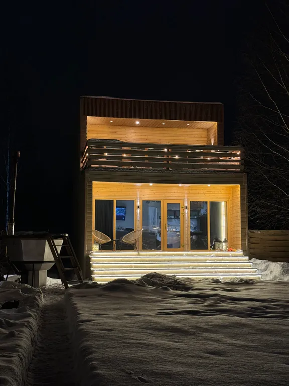 Коттедж Уютный дом с банным чаном — Павловский Посад