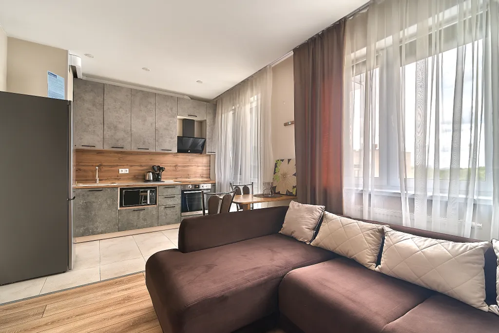 Комфортная студия с размещением до 4 гостей