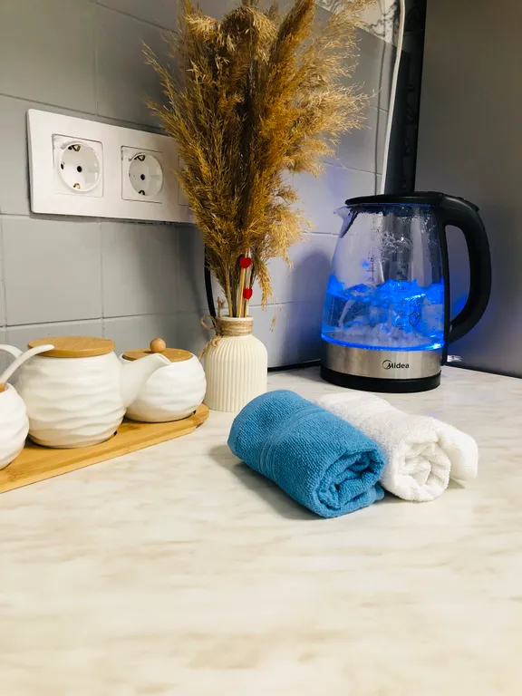 Уютна двухкомнатная квартира с видом на море