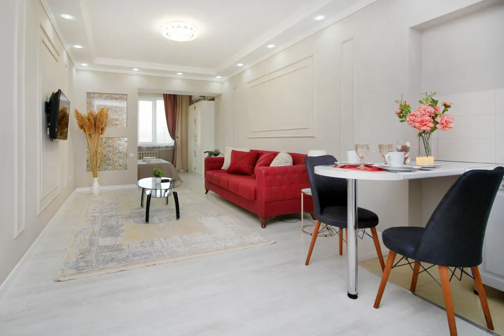 Квартира Уютная студия на Арбате — Алматы