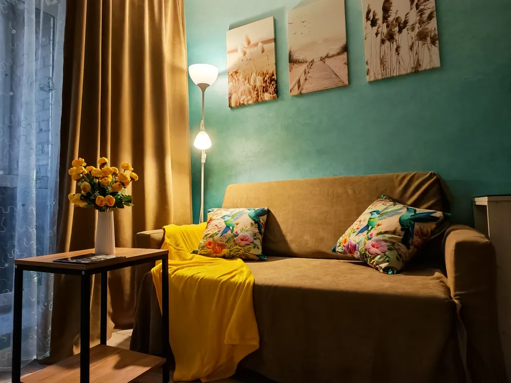 Квартира с новогодней атмосферой в новостройке