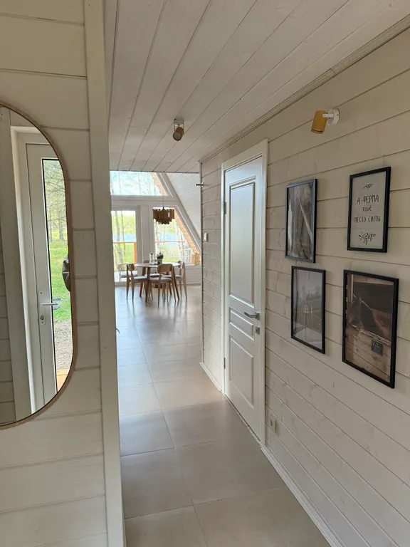 Коттедж Большой треугольный дом 90м2 с завтраком — Куровское