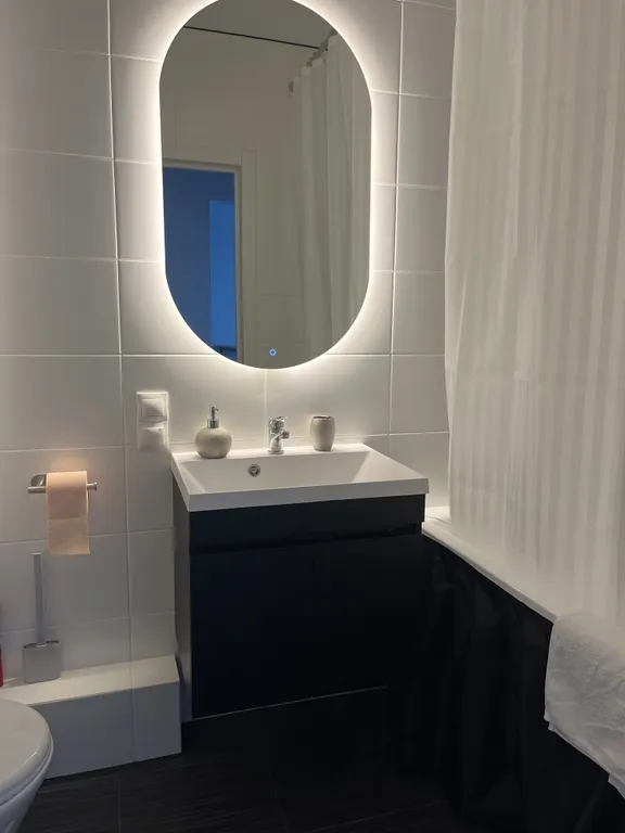 Новая квартира с кондиционером